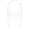 Plymor 5.5" x 11" Glass Display Dome Cloche (Clear Glass Tray Base)
